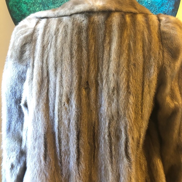Birger Christensen - Womens Fur Mink Coat. - Picture 5 of 8